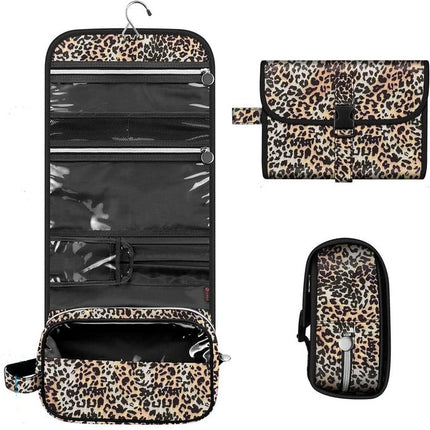 Chic Makeup Storage Bag | Portable Hanging Organizer with Multiple Compartments for Effortless Travel 6