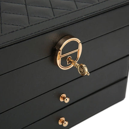 Chic Multi-Layer Jewelry Organizer with Pull-Out Drawers for Easy Access 6