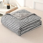 Chic Plaid | Cooling Blanket with Lightweight Design | Breathable Comfort for Warm Evenings 0