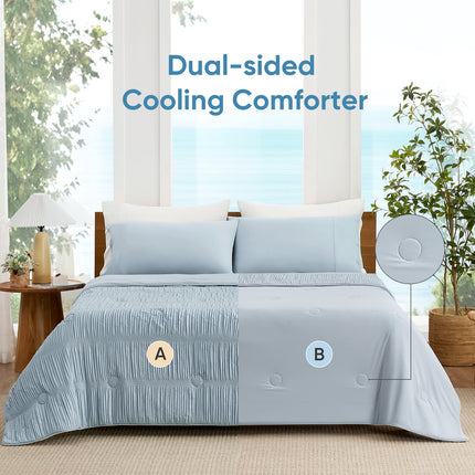 ChillComfort | Cooling Comforter with Advanced Airflow | Lightweight Design for Hot Sleepers 5