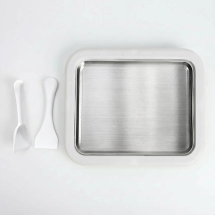 ChillCraft | Mini Ice Cream Roll Maker with Manual Operation | Compact Design for Custom Frozen Desserts 7