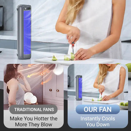 ChillMate | Portable AC Unit with 3 Adjustable Speeds | Compact Mini Air Conditioner for Work and Travel 1