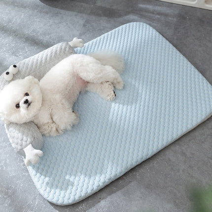 ChillOut | Dog Cooling Mat with Plush Silk Fabric | Comfortable Relief for Hot Days 0