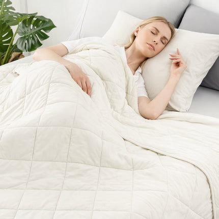 Chill Comfort | Cooling Blanket for Bed with Advanced Japanese Fabric | Dual-Sided Design for Hot Sleepers 16