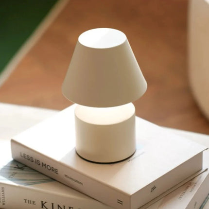 Rechargeable Touch Control Table Lamp with Dimmable Light | Modern Minimalist Design for Ambient Lighting