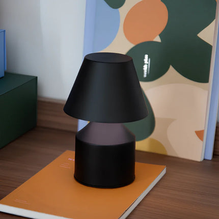 Rechargeable Touch Control Table Lamp with Dimmable Light | Modern Minimalist Design for Ambient Lighting