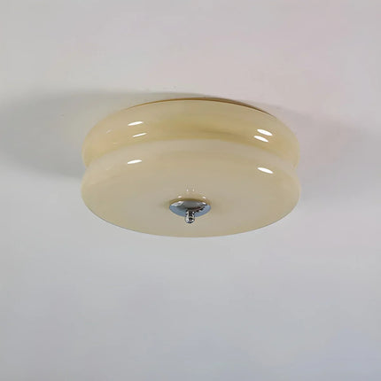 Art Deco Ceiling Light, Bedroom Light Fixture in Vintage Style, Decorative Ceiling Lamp with Geometric Detail