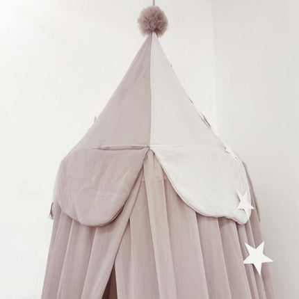 Circus Chiffon Canopy | Soft Decorative Nursery Cot Cover with Easy Installation | Magical Touch for Kids' Rooms 6