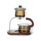 Glass Tea Pot Set, Borosilicate Glass Tea Set with Teacup