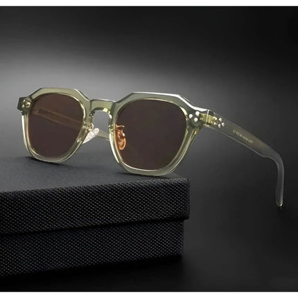 ClassicBeach | Retro Beach Sunglasses with UV Protection | Trendy Shades for Summer Adventures 1