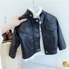 Classic Collection | Boys Jacket with Zip Closure | Stylish PU Leather for All Seasons 0