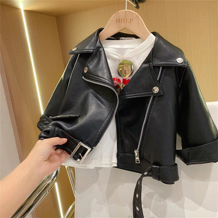 Classic Collection | Boys Jacket with Zip Closure | Stylish PU Leather for All Seasons 2