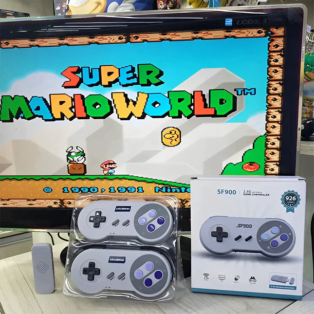 Classic Gaming Console | HD Game System with 926 Built-in Games | Family Fun for All Ages 0