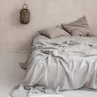 Classic Linen Bed Sheet Set with Hypoallergenic Properties | Breathable Comfort for Rejuvenating Sleep 0