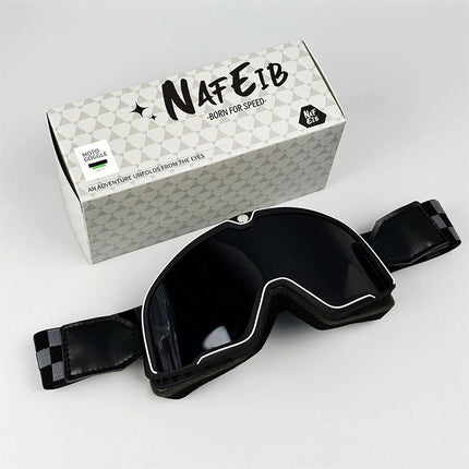 Classic Motorcycle Goggles | Retro Style with UV Protection | Durable Fit Over Glasses for Ultimate Comfort 15