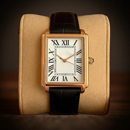 Classic Square | Men's Dress Watch with Roman Numeral Dial | Stylish Timepiece for Any Occasion 6
