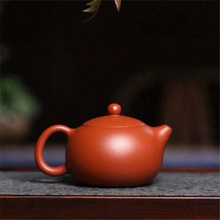 Ceramic Teapot, Red Clay Tea Pot for Kung Fu Brewing