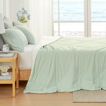 Cloud-Like Comforter | Down Comforter with Japanese Cooling Fabric | Lightweight Design for Hot Sleepers 8