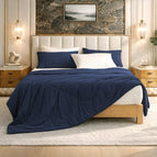 Navy Blue / Twin (60