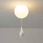 CloudBear | Children's Ceiling Lamp with Bear & Balloon Design | Playful Lighting for Enchanting Spaces 0