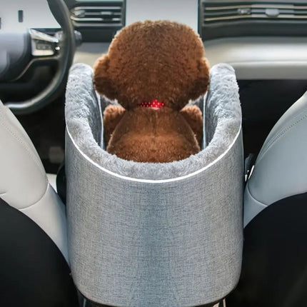 Cloud Paws | Travel Booster Seat for Pets with Plush Cushion | Comfortable and Secure for Road Trips 3