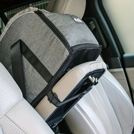 Cloud Paws | Travel Booster Seat for Pets with Plush Cushion | Comfortable and Secure for Road Trips 4