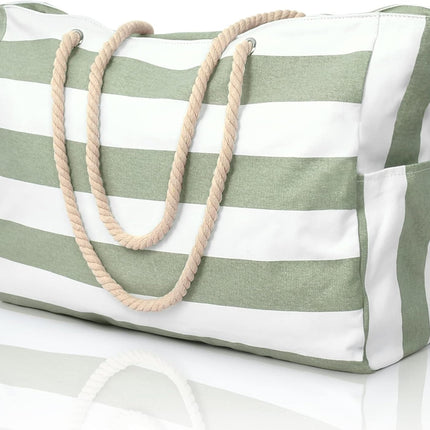 Coastal Adventure | Large Waterproof Beach Tote with Spacious Design | Stylish & Sandproof for All Your Essentials 0