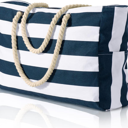 Coastal Adventure | Large Waterproof Beach Tote with Spacious Design | Stylish & Sandproof for All Your Essentials 14