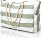 Coastal Companion | Oversized Waterproof Beach Tote with Multiple Pockets | Lightweight Design for Ultimate Convenience 0