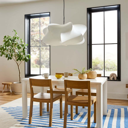 Cocoon-Inspired Pendant Light | Modern Ceiling Light Fixture with Adjustable Height | Elegant Ambient Lighting for Contemporary Spaces 4