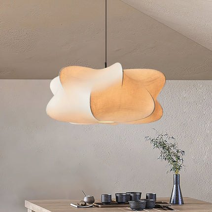 Cocoon-Inspired Pendant Light | Modern Ceiling Light Fixture with Adjustable Height | Elegant Ambient Lighting for Contemporary Spaces 5