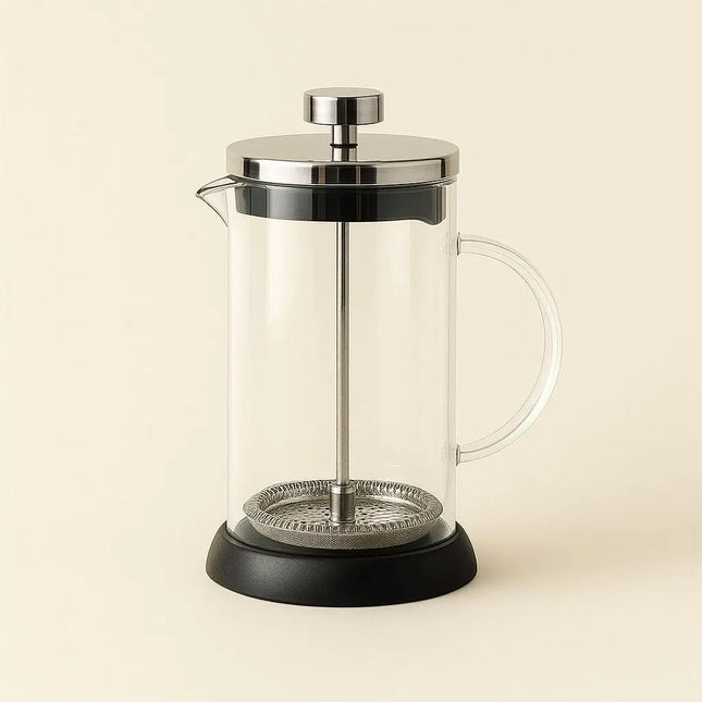Glass French Press Coffee Maker, Manual Coffee Maker and Tea Press with Stainless Steel Filter – image 8
