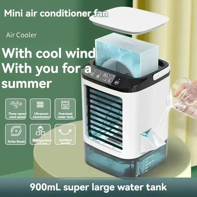Cold Sense 2.0 | Mini Portable Air Cooler with Built-in Ice Tray | Efficient Cooling for Home and Travel 1