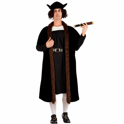 Colonial Uniform Costume Set for Adults with Elegant Long Coat Design | Perfect for Themed Events and Cosplay 6