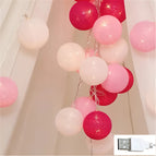 USB Warm Pink / 1m 10 LED's