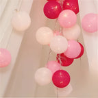 Warm Pink Battery / 3m 20 LED's