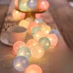 Multicolor Battery / 1m 10 LED's