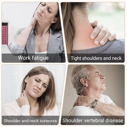 ComfortEase | Electric Neck and Shoulder Heating Pad with Vibration | Ergonomic Design for Pain Relief 2