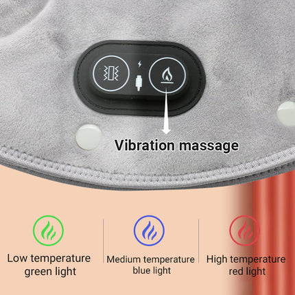 ComfortEase | Electric Neck and Shoulder Heating Pad with Vibration | Ergonomic Design for Pain Relief 3