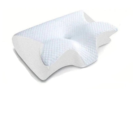 ComfortEase | Ergonomic Neck Support Pillow with Adaptive Foam for All Sleep Styles 7