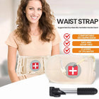 ComfortEase | Inflatable Lumbar Support Belt with Heat & Vibration | Pain Relief for Lower Back 0