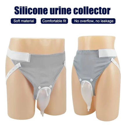 ComfortFit | Silicone Urine Collector Bag with Leak Prevention | Comfortable Solution for Adults 2