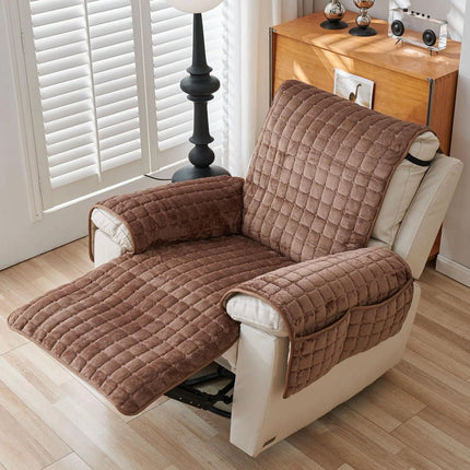 ComfortGuard | Recliner Chair Cover with Elastic Straps & Washable Microfiber | Stylish Protection for Homes with Kids and Pets 10