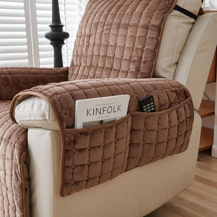 ComfortGuard | Recliner Chair Cover with Elastic Straps & Washable Microfiber | Stylish Protection for Homes with Kids and Pets 5