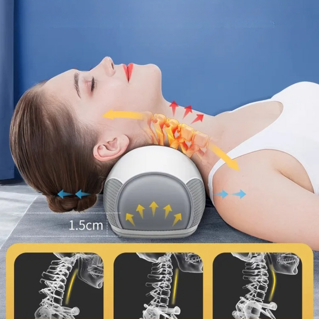 ComfortHeat | Heated Massage Pad for Neck & Back with Ergonomic Design | Versatile Relief for Pain and Tension 1