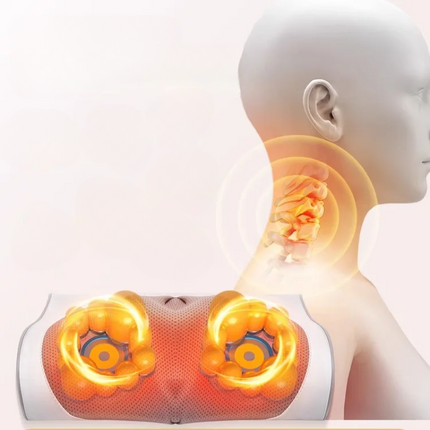 ComfortHeat | Heated Massage Pad for Neck & Back with Ergonomic Design | Versatile Relief for Pain and Tension 2