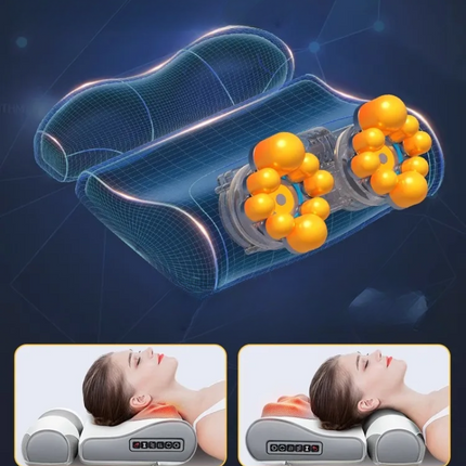 ComfortHeat | Heated Massage Pad for Neck & Back with Ergonomic Design | Versatile Relief for Pain and Tension 3