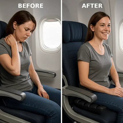 ComfortLift | Air Seat Cushion with 64 Air Chambers for Pressure Relief | Portable Design for On-the-Go Comfort 7