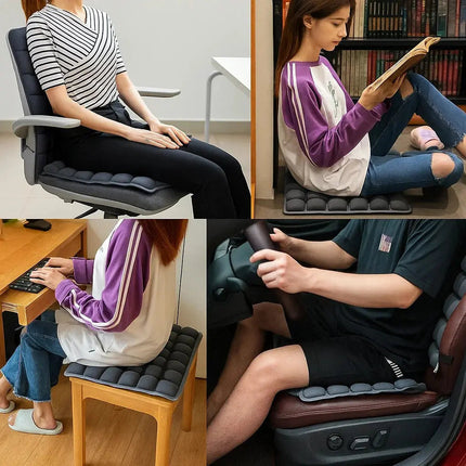 ComfortLift | Air Seat Cushion with 64 Air Chambers for Pressure Relief | Portable Design for On-the-Go Comfort 8
