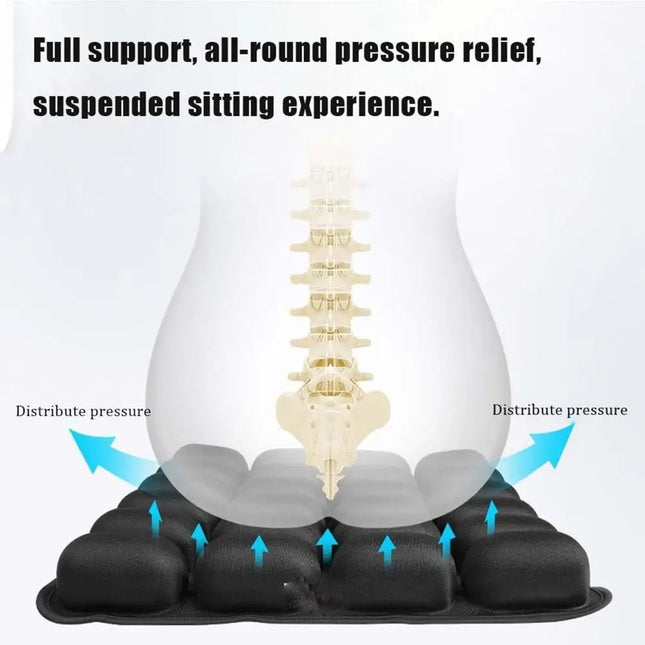 ComfortLift | Inflatable Seat Cushion with Adjustable Firmness | Portable Design for Pain-Free Sitting 2